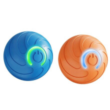 PetToys Elektrisk Automatisk Hoppning Rolling Interaktivt Spel Uppladdningsbart Rörligt Valp/Kattleksak