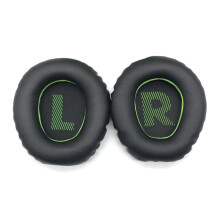 Replacement Ear Pads for Quantum Q350 Q360 Wireless Headphones - Durable Headsets Repair Parts Black Green