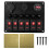 Universal Car RV 6  Panel 12/24V Rocker Panel Voltmeter USB Charger Circuit Breaker Tester Light Toggle B 1