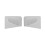 For PS5 Pro Main Unit Housing Left and Right Replacement Upper Cover Case Universal Digital Console Split Replace Case B 1