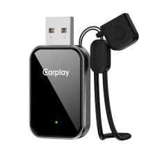 Car Wireless Carplay Box Adapter Wired to Wireless Dongle Plug& CarPlay Box Box