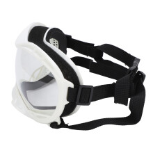 Occhiali da sole con protezione UV e antigraffio per cani di taglia media e grande, con strap regolabile