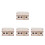 4Pièces Kit Miniature En Bois Beige Pour DIY 4