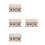 4Pièces Kit Miniature En Bois Beige Pour DIY 7
