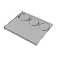 Coffee Tamper Mat Silicone Waterproof Coffee Mat Coffee Powder Hammer Pad for 58mm Espresso Machine Tamper A