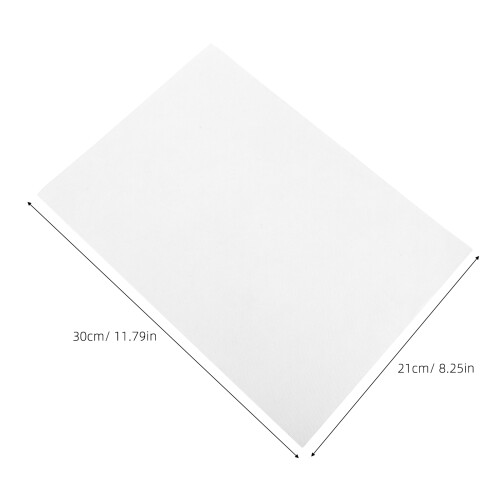 9Pièces Support Broderie Auto-Adhésif Eau Soluble Transparent Pva 2