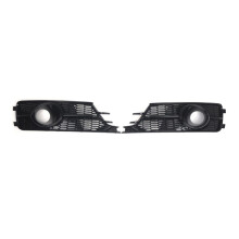 Fog Light Grille Cover Front Bumper Honeycomb Mesh Light Cover for  A6 C7 2016-2018 4G0807647A 4G0807648A