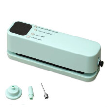 Sigillatrice Sottovuoto Ricaricabile per Alimenti, Sacchetti di Plastica, Sigillatrice Sottovuoto Wireless, Verde