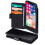Etui-portfel 2 w 1 do iPhone'a X/XS - Czarne 1