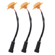 3Pcs Led Grille Running Lamps, Front Bumper Hood Grille Led Light For 2004-2014 & 2014- F150/F250 Raptor (Grille Not Included)