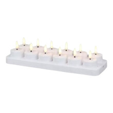 LED Flameless Candle Light Battery Operated LED Candles Lights Halloween Christmas Party Decor Candle Light 12PCS