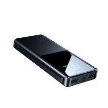 Super Charge LED Powerbank 10.000mAh, 22,5W - Preto