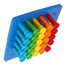 3Sets Motorik Steckbrett Aus Kunststoff Bunt Frühförderung Spielzeug
