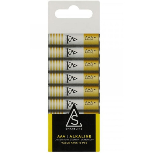 AAA Smartline LR3 Alkaline 10er-Pack