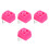 4Pièces Freins Roller Rose En Caoutchouc Durable Pour Enfants 5