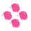 4Pièces Freins Roller Rose En Caoutchouc Durable Pour Enfants 8