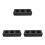 3Pièces Support De Noir Pour Livraison Stockage Polyvalent 5