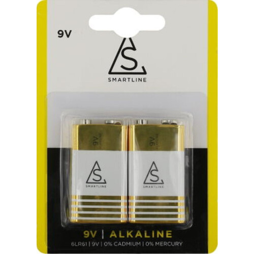 Alcalina Smartline 9V