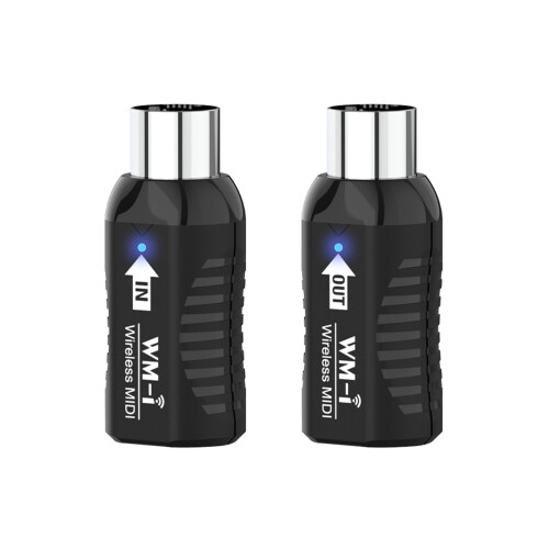 Wireless MIDI Adapter 2.4GHz, Rechargeable, 10m, Low Latency