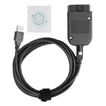 HEX V2 VAG USB Scanner Tool Cable V24.7 V23.3 ATMEGA162 FT23 5054 V23.11 OBD2 Diagnostic Scanner for Spanish