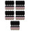 40Pièces De Cuir Noir Avec Chiffons Et Brosses Douces 8