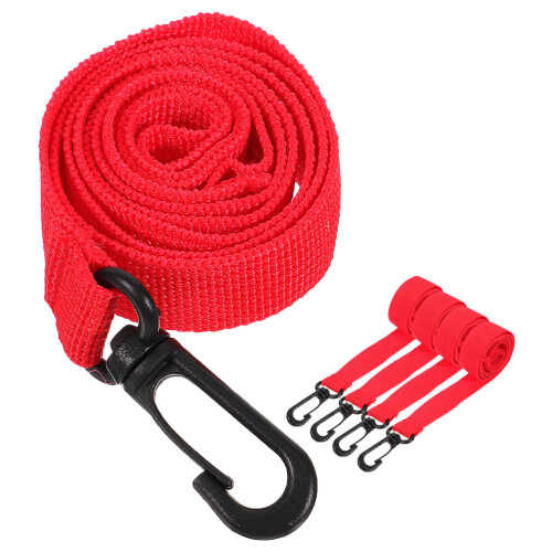 10Stk Kindergarten Kinderleash Nylon Sicherheitsleine Mit Rot 1