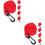 10Stk Kindergarten Kinderleash Nylon Sicherheitsleine Mit Rot 8