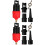 2Sets Luftventil Adapter Fahrrad Pump Connector Vielseitig Bunt 5