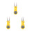 3Pièces Outil Maniable Golf Fourche Divot Usage Professionnel 9