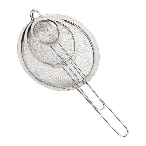 Conjunto de 3 peneiras de cozinha
