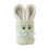 Fleece Handkerchief Towel Small Square Rabbit Shape 2