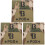 6Stk Blutgruppen-Patch B Camouflage Grün 4