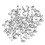 HOMYL2-4pack200x Μεταλλικό Κούμπωμα με Μενταγιόν για Χειροποίητα Κοσμήματα DIY3Τεμάχια 5