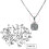 HOMYL2-4pack200x Μεταλλικό Κούμπωμα με Μενταγιόν για Χειροποίητα Κοσμήματα DIY3Τεμάχια 8