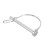 Trailer Hitch Lock Pin Stainless Steel 1 Pack 6