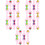40Stk Schwammroller Rosa Malstempel Kids - Und Malmaterialien 9