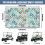 Coprisedile per golf cart in microfibra, 51" x 31" 3