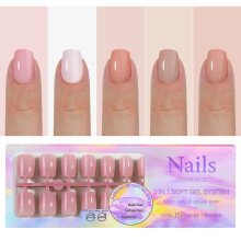 Embouts en gel souple (01-08) - 5 couleurs, 15 tailles, 50 g