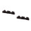 2Pcs Coffee Wooden Desktop Flute Storage Display Stands 5