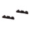 2Pcs Coffee Wooden Desktop Flute Storage Display Stands 10