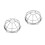 2Pcs Silver Metal Fire Sprinkler Protector Durable Cover 5