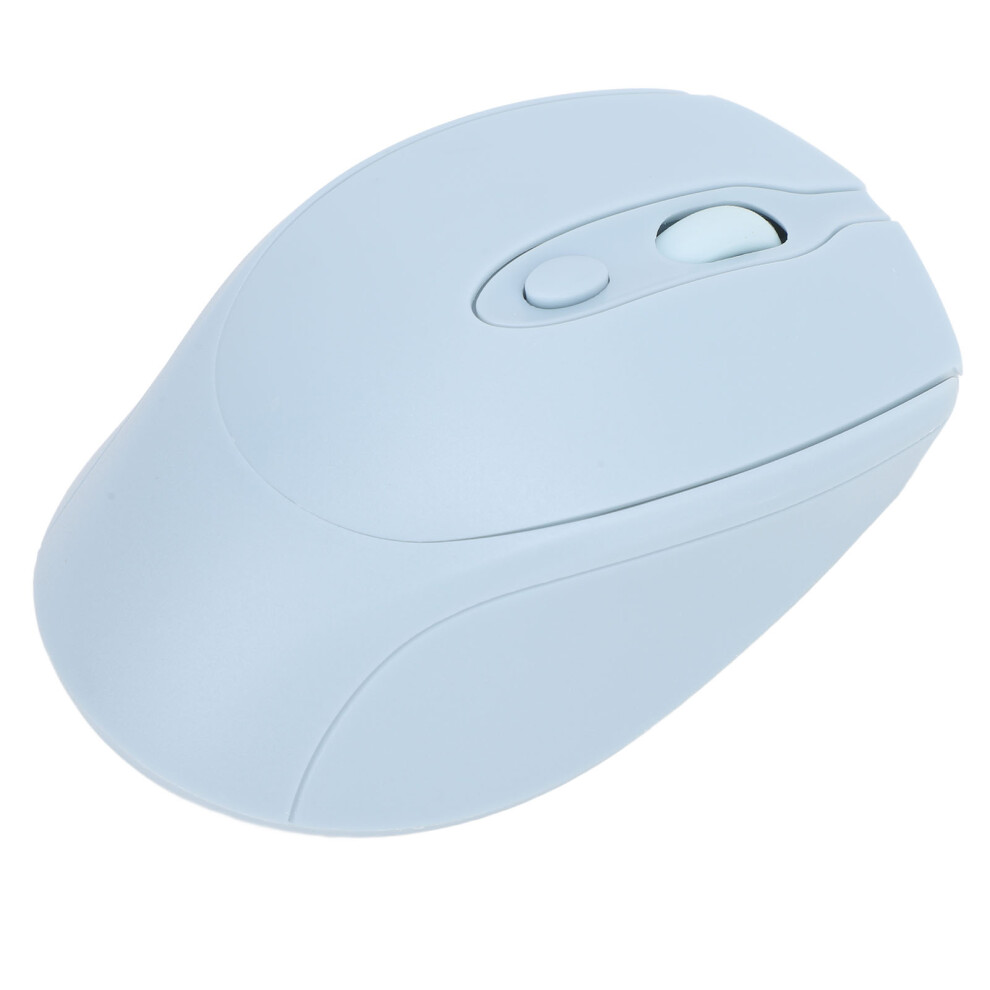 Wireless Tooth 5.0 + 2.4G Mouse With 800/1200/1600 Dpi Rechargeable Blue 4681384638582