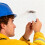16Pcs Fire Sprinkler Ceiling Cover Plates Iron White Flat Guard Plates 6