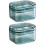 2Pcs Compact Blue Braces Storage Case Portable Retainer Organizer 7