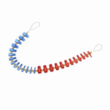 Calibre de vérification du filetage amovible 26 tailles en aluminium