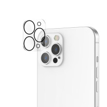 Capa de lente de vidro temperado para iPhone 12 Pro Max - Transparente