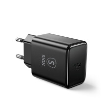 Caricabatterie USB-C PD da 20 W - nero