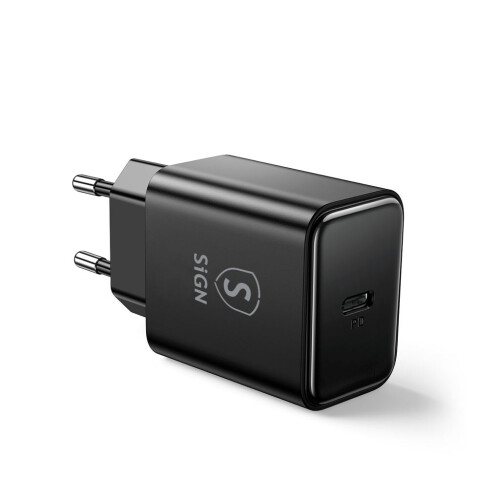 Caricabatterie USB-C PD da 20 W - nero