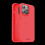 Coque en silicone liquide pour iPhone 15 Pro Max - Rouge 1