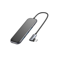 Hub Multifonctionnel Baseus, 3xUSB-A 3.0, HDMI 4K, PD - Gris